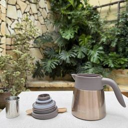 ☕️☕️Bình giữ nhiệt pha trà kèm lõi lọc inox 304 Kaiyo 500ml☕️☕️