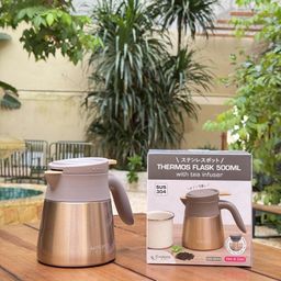 ☕️☕️Bình giữ nhiệt pha trà kèm lõi lọc inox 304 Kaiyo 500ml☕️☕️