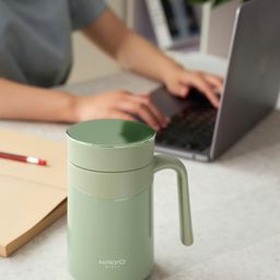 Cốc giữ nhiệt inox 304 kèm lọc trà Kaiyo 350ml