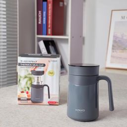 Cốc giữ nhiệt inox 304 kèm lọc trà Kaiyo 350ml