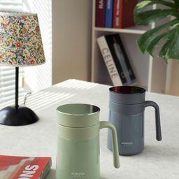 Cốc giữ nhiệt inox 304 kèm lọc trà Kaiyo 350ml