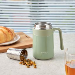 Cốc giữ nhiệt inox 304 kèm lọc trà Kaiyo 350ml
