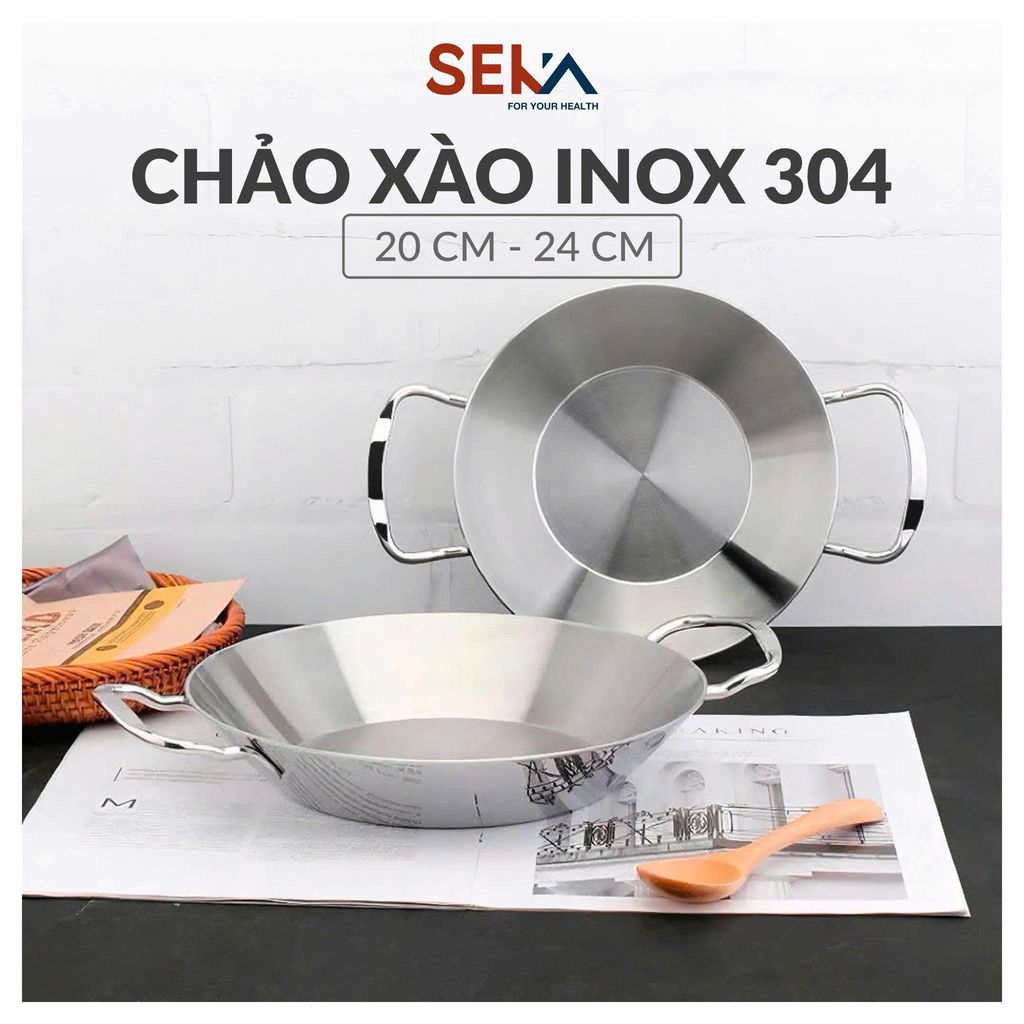 Chảo xào inox cao cấp Model: SKM2831