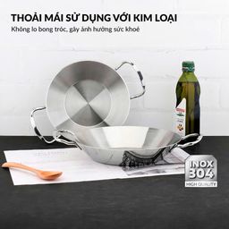 Chảo xào inox cao cấp Model: SKM2831