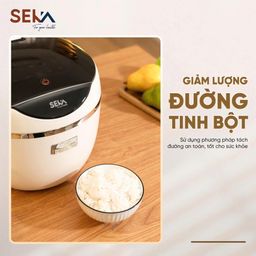 Nồi Cơm Điện SEKA Lõi Nồi Inox 304, Chống Dính, Dung Tích 3L