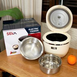 Nồi Cơm Điện SEKA Lõi Nồi Inox 304, Chống Dính, Dung Tích 3L