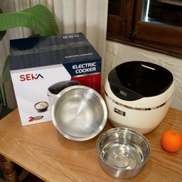 Nồi Cơm Điện SEKA Lõi Nồi Inox 304, Chống Dính, Dung Tích 3L