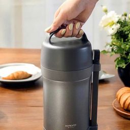 HỘP CƠM GIỮ NHIỆT KAIYO NHẬT BẢN 3 TẦNG cực xịn và đẹp luôn