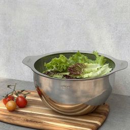 👉 Bộ rổ Inox KAIYO vừa là xửng hấp, vo gạo xong việc lại thành bộ tô rổ tuyệt…