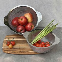 👉 Bộ rổ Inox KAIYO vừa là xửng hấp, vo gạo xong việc lại thành bộ tô rổ tuyệt…