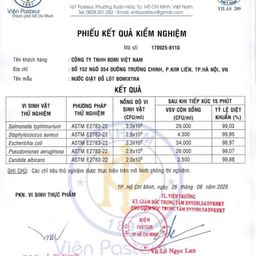 NƯỚC GIẶT ĐỒ LÓT SINH HỌC BOMIXTRA - SẠCH CHUẨN Y KHOA