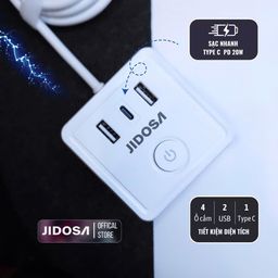 Ổ CẮM ĐIỆN THÁP VUÔNG JIDOSA 3000W ⚡️