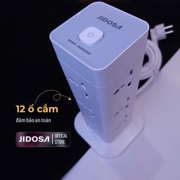 Ổ CẮM ĐIỆN THÁP VUÔNG JIDOSA 3000W ⚡️