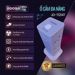 Ổ CẮM ĐIỆN THÁP VUÔNG JIDOSA 3000W ⚡️