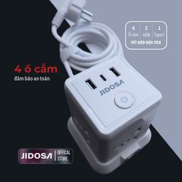 Ổ CẮM ĐIỆN THÁP VUÔNG JIDOSA 3000W ⚡️
