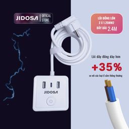 Ổ CẮM ĐIỆN THÁP VUÔNG JIDOSA 3000W ⚡️