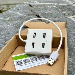 Hub chia USB hãng Biaze HUB16 này 4 cổng Usb 2.0, tốc độ lên đến 480Mbps