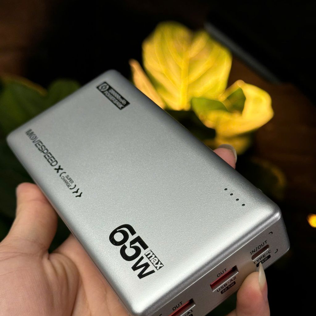 Sạc dự phòng Movespeed 65W 20000mah