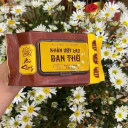 Thùng 10 gói khăn lau bao sái ban thờ Phúc Khang