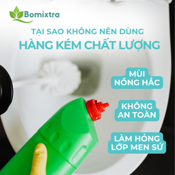 TẨY TOILET SIÊU TỐC BOMIXTRA – SẠCH NHANH, KHỬ MÙI HIỆU QUẢ 🔥 ( 1 Thùng 2 cha…