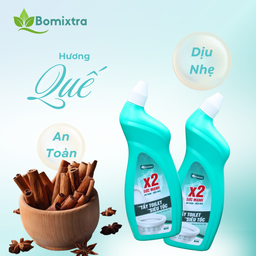 TẨY TOILET SIÊU TỐC BOMIXTRA – SẠCH NHANH, KHỬ MÙI HIỆU QUẢ 🔥 ( 1 Thùng 2 cha…