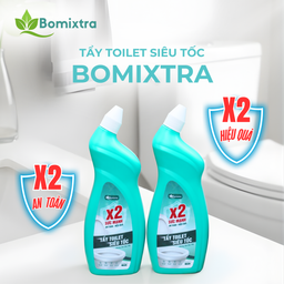 TẨY TOILET SIÊU TỐC BOMIXTRA – SẠCH NHANH, KHỬ MÙI HIỆU QUẢ 🔥 ( 1 Thùng 2 cha…