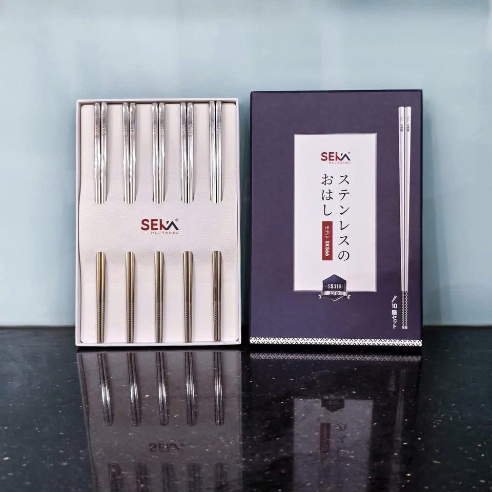 Đũa inox 316 xịn xò siêu đẹp của nhà SeKa