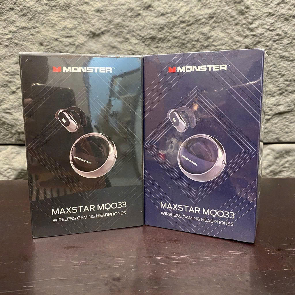 Tai nghe bluetooth Monster Maxstar MQO33 cho Gamming, thể thao, Pickleball ( m…