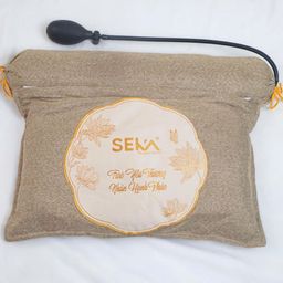 Gối sưởi điện ngải cứu 2 in 1 seka