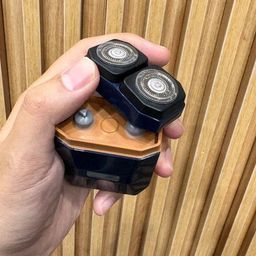 Máy cạo râu Mini Bully NLEN, chống nước, lưỡi dao đôi 3D hút nam châm. – NHỎ G…