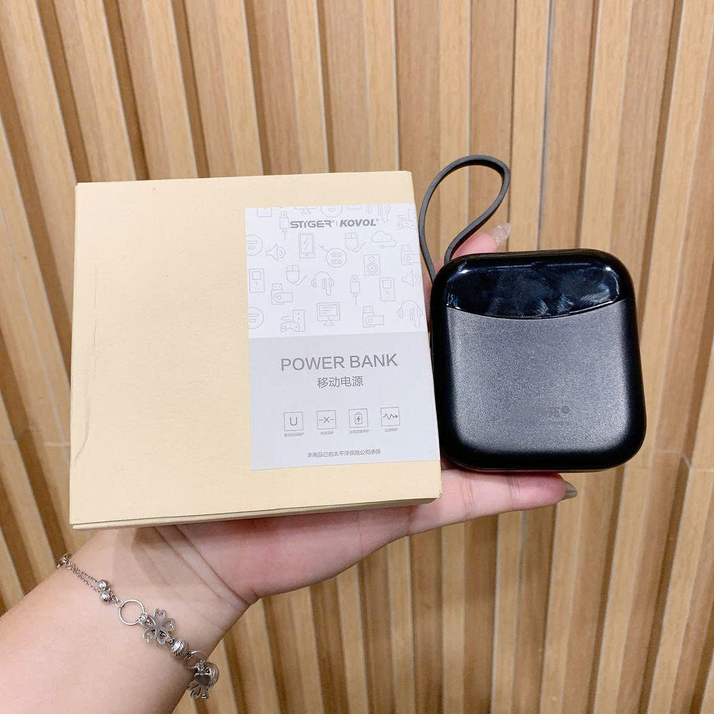 🔋 SIÊU PHẨM SẠC DỰ PHÒNG STIGER x KOVOL 20.000M – NĂNG LƯỢNG TRONG TẦM TAY! 🔋