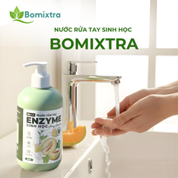 💧 NƯỚC RỬA TAY ENZYME SINH HỌC BOMIXTRA – HƯƠNG DƯA LƯỚI (500G) 🍈