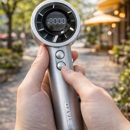Quạt tích điện cầm tay RTAKO X5 High-Speed Cooling Fan 15000RPM