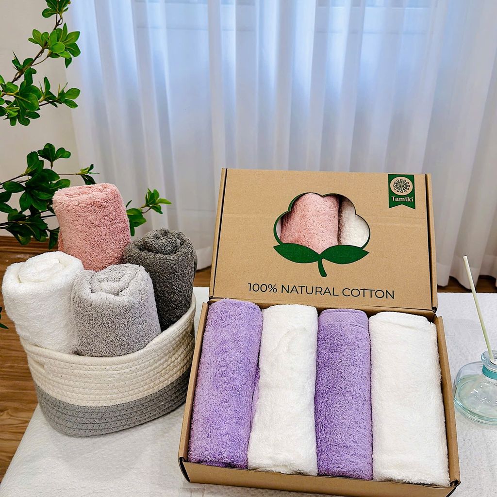 SET 4 KHĂN GỘI KG03-850 ( MẦU NGẪU NHIÊN )