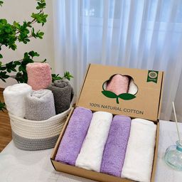 SET 4 KHĂN GỘI KG03-850 ( MẦU NGẪU NHIÊN )