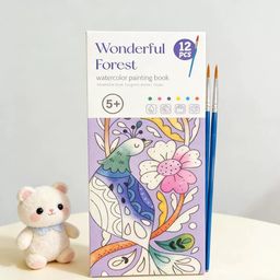 ￼Sách Tô Màu Nước Mini Trẻ Em - Giấy Note Có Thể Tô Màu - Sách Tô Màu Có Thể Xé
