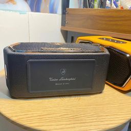 Loa Bluetooth Torino Lamborghini TL89 – Da Nappa, Logo mạ vàng 18K, có TWS, CS…