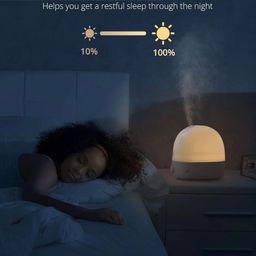 Máy phun sương, tạo ẩm kiêm đèn ngủ TAOTRONICS TT-AH038 3 in 1