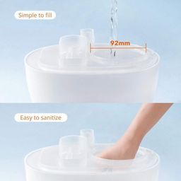 Máy phun sương, tạo ẩm kiêm đèn ngủ TAOTRONICS TT-AH038 3 in 1