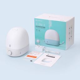 Máy phun sương, tạo ẩm kiêm đèn ngủ TAOTRONICS TT-AH038 3 in 1