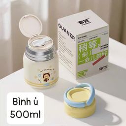 ✅ TR/GD- Bình ủ GUANER 500ml ( Random mầu )