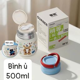 ✅ TR/GD- Bình ủ GUANER 500ml ( Random mầu )