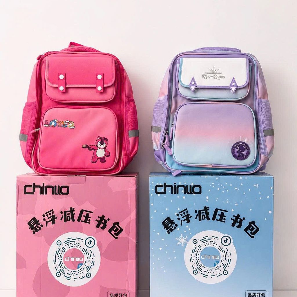 BALO CHỐNG GÙ SNOW QUEEN – BẢO VỆ CỘT SỐNG, NÂNG NIU TỪNG BƯỚC CHÂN ĐẾN TRƯỜNG
