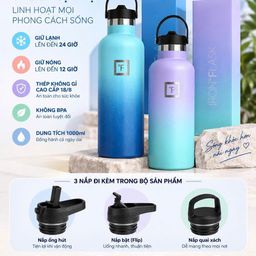 ✅ BÌNH GIỮ NHIỆT IRON°FLASK 1000ML