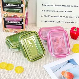 SET 2 HỘP THỦY TINH ĐỰNG THỰC PHẨM CUISINART