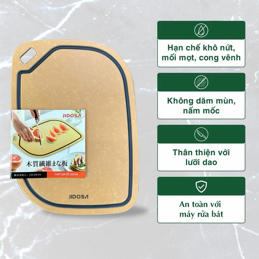 Thớt Sợi Gỗ Tự Nhiên jidosa