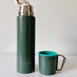✅ TR/GD- Bình giữ nhiệt Ban's 532ml thiết kế nắp cốc