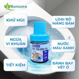 Cốc thả bồn cầu Bomixtra Lọ Thả Bồn Cầu Sạch Nhanh Chóng Thơm Lâu