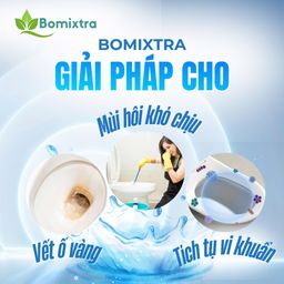 Cốc thả bồn cầu Bomixtra Lọ Thả Bồn Cầu Sạch Nhanh Chóng Thơm Lâu