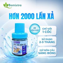 Cốc thả bồn cầu Bomixtra Lọ Thả Bồn Cầu Sạch Nhanh Chóng Thơm Lâu
